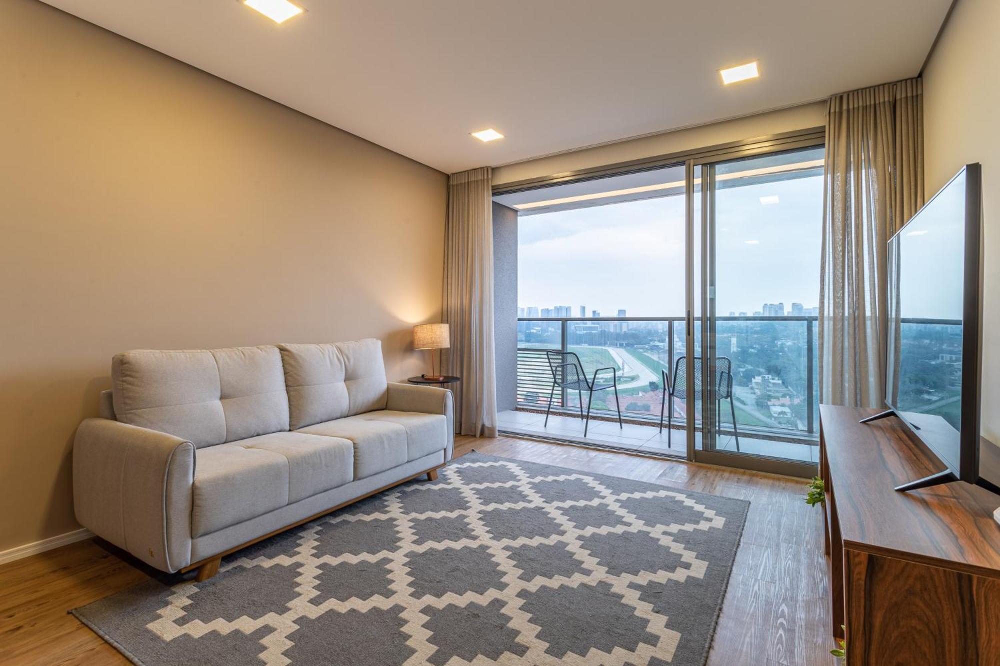 Ferienwohnung Parque Jockey Com Facil Acesso A Pinheiros E Butanta São Paulo Zimmer foto